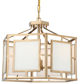 Hillcrest 6 Light Chandelier, Vibrant Gold