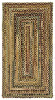 Capel Bangor Amber 0070_100 Braided Rugs - 8' 6" X 8' 6" Concentric Rectangle