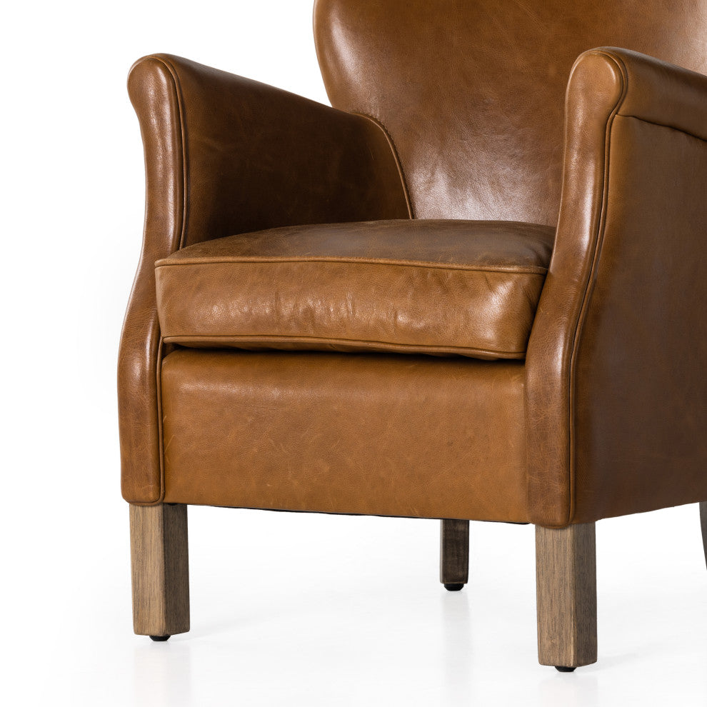 Wycliffe Chair-Vintage Soft Camel