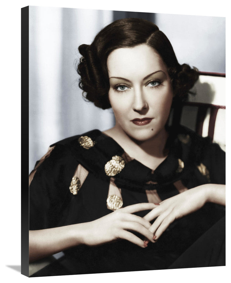 "Gloria Swanson" Stretched Canvas Giclee by Hollywood Photo Archive, 23"x30"