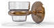 Monte Carlo Wall Mounted Votive Candle Holder, Brushed Bronze
