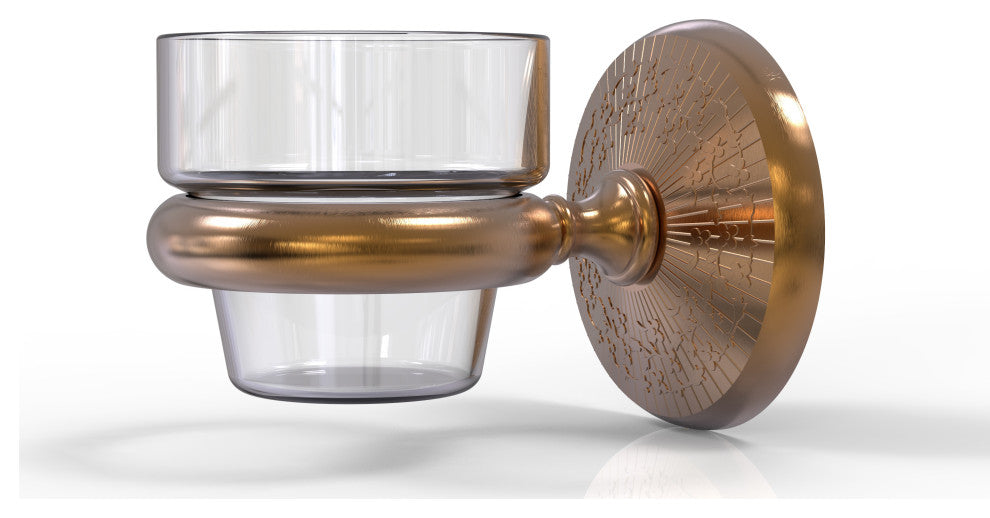 Monte Carlo Wall Mounted Votive Candle Holder, Brushed Bronze