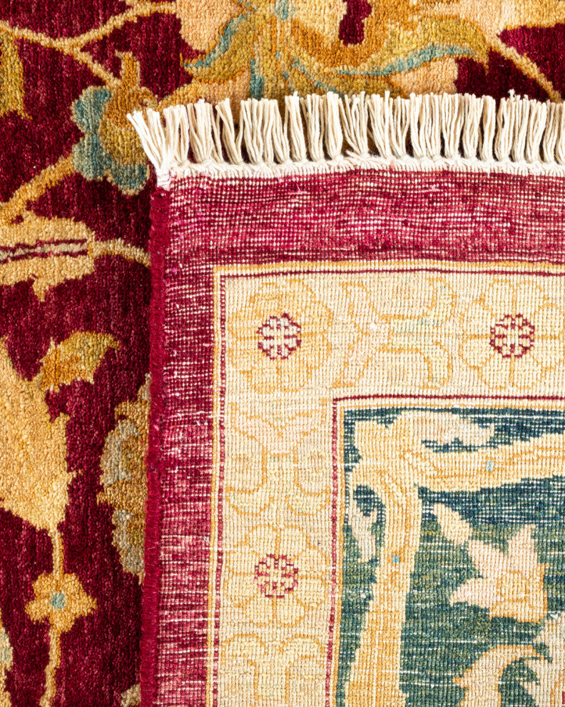 Mogul, One-of-a-Kind Hand-Knotted Area Rug Red, 8' 2" x 10' 0"