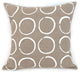 Sadza Circles Pillow -Savanna Beige