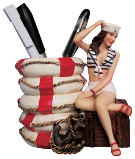 Lady Sailor Pen Holder