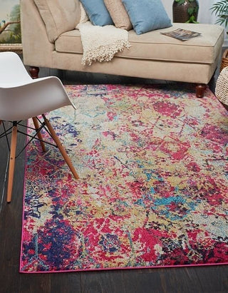 Unique Loom Multicolored Nahuati Monterey 2' 0 x 3' 0 Area Rug