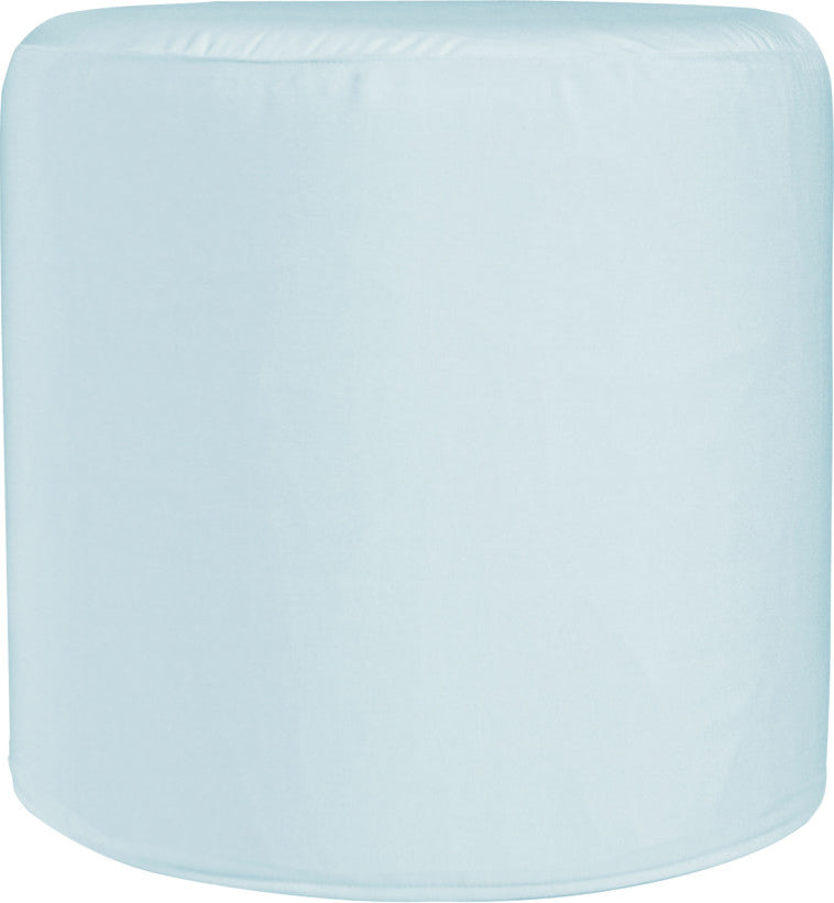 No Tip Cylinder Ottoman with Cover, Seascape Canyon