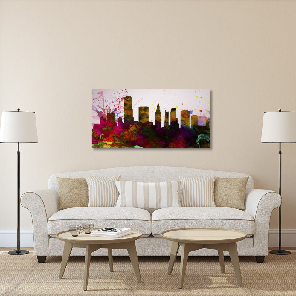 "Miami City Skyline" Fine Art Print