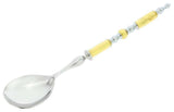 GlassOfVenice Italian Murano Glass Salad Spoon - Gold