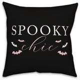 Spooky Chic 20x20 Throw Pillow