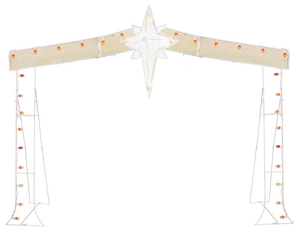 75" X 90" Ledc7 Wire Silhouette Stable