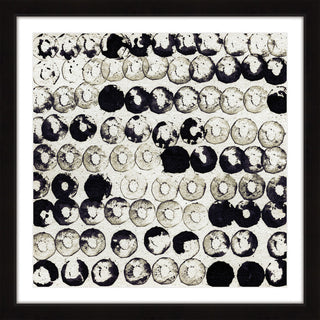 "Dark Donuts" Framed Art Print