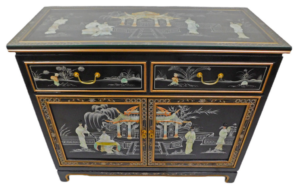 Oriental Buffet, Shiny Black