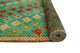 Balochi Timmy Turquoise/Orange Rug, 4'2x6'0