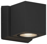Sera LED Outdoor Square Wall Sconce, Down, Anthracite, 4"