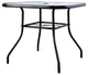 Modern Outdoor Square Steel Dining Table