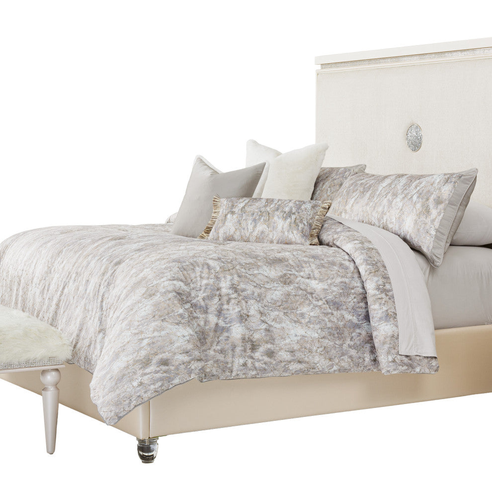 Odessa 6-Piece King Comforter Set - Mist