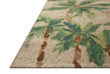 Loloi Botanical Clay / Green 18" x 18" Sample Rug