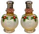 Applique Victorian Salt and Pepper Shaker Set