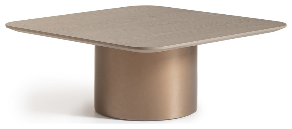 Canberra Short Cocktail Table, Light Ash