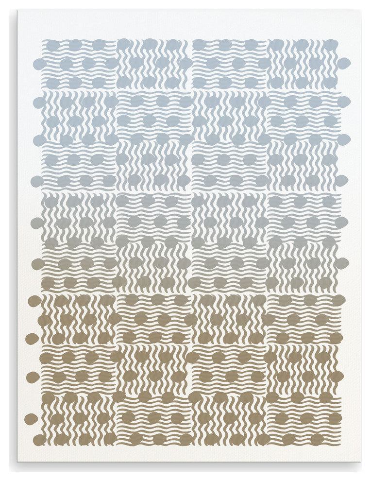 Abstract Neutral CLIX' Canvas Wall Art by ChiChi Decor, 30"x24"