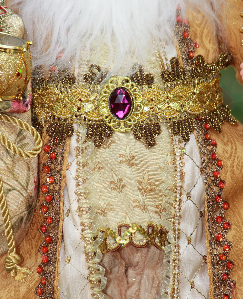 16" Gold Santa, Ethnic