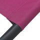 vidaXL Outdoor Chaise Lounge Patio Lounge Bed Sun Lounger Daybed Fabric Pink