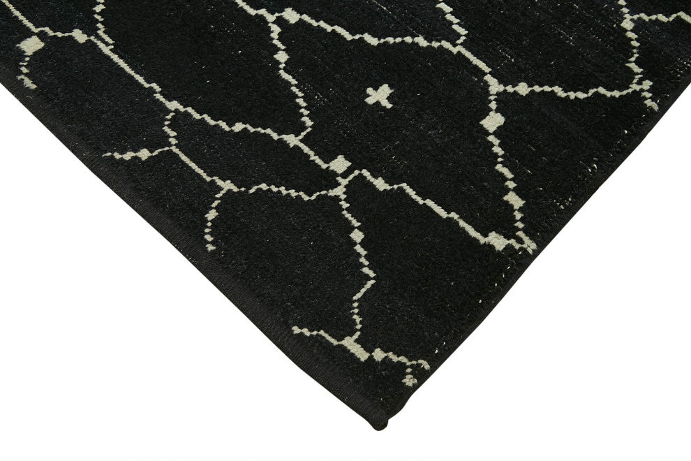 Rug N Carpet - Handmade Unique 6' 5'' x 9' 9'' Moroccan Area Rug