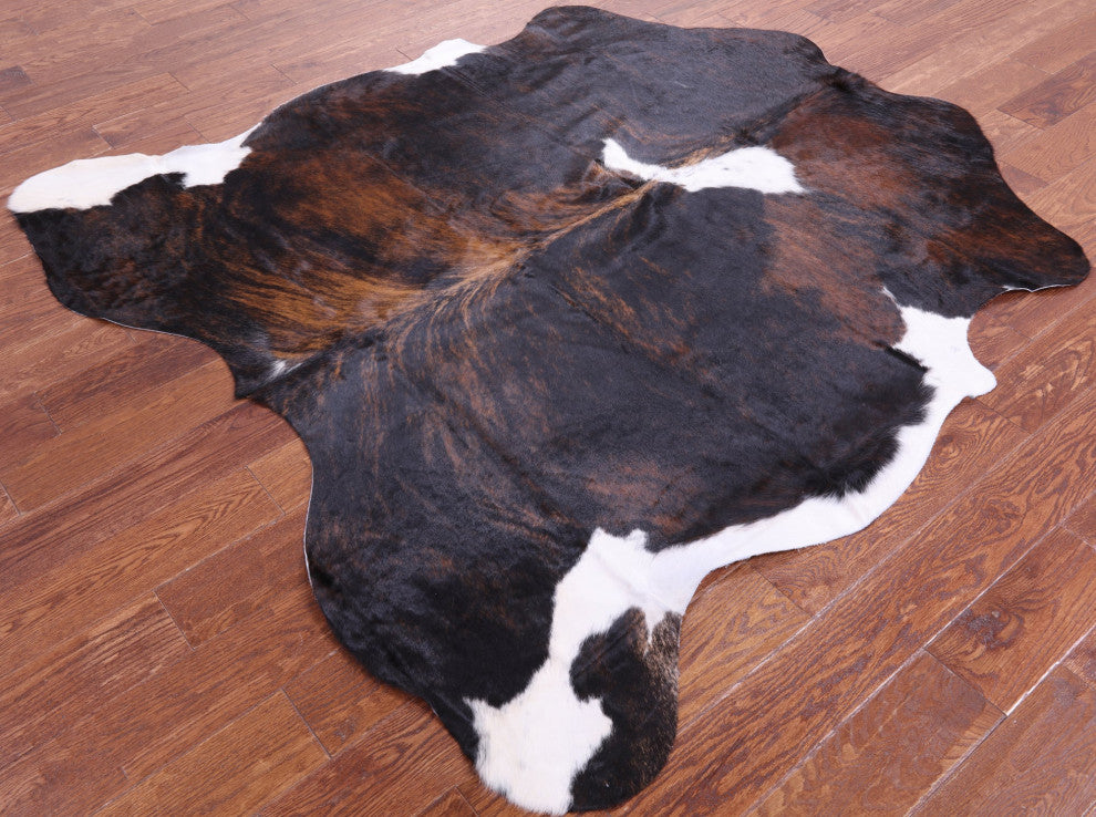 Natural Cowhide Rug 6' 4" X 6' 0" C1821