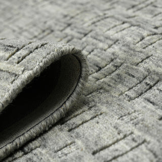Houston Aliya Area Rug, Gray, 8'9" x 11'9", Geometric