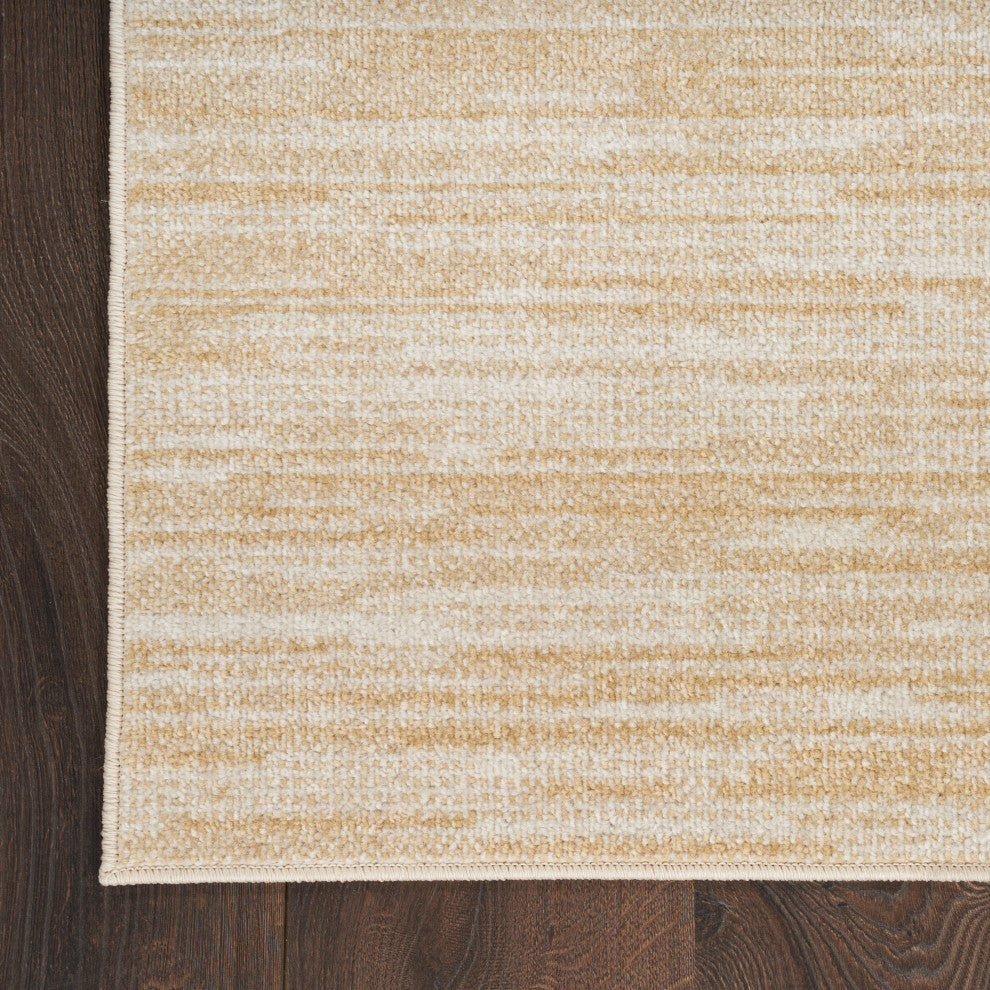 Nourison Essentials 9' x 12' Ivory Gold Outdoor Rug