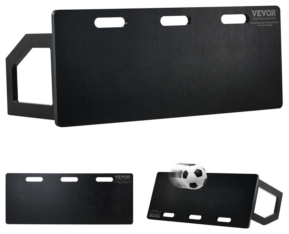 VEVOR 40"X16" Soccer Rebounder Board Portable Soccer Wall with 2 Angles Rebound