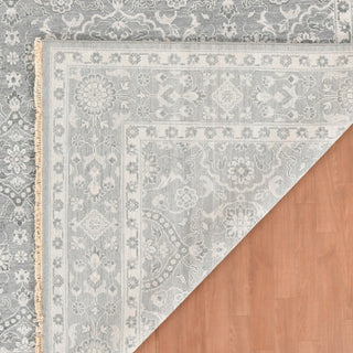 Nuit Arabe Elm Area Rug Ice Blue, 2' X 3'