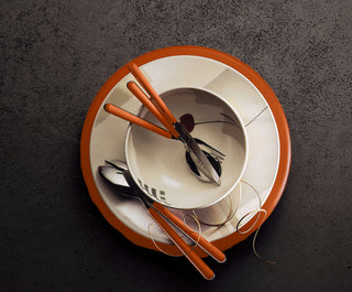 Fantasia Flatware Set, Carrot, 5 Pcs.