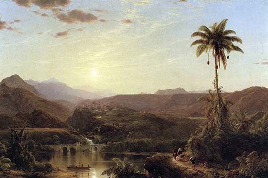 The Cordilleras - Sunrise - Canvas Poster 20" x 30"