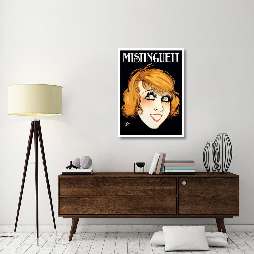 "Mistinguett" Digital Paper Print by Orsi, 31"x42"