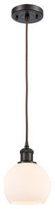 Innovations 516-1P-OB-G121-6 1-Light Mini Pendant, Oil Rubbed Bronze