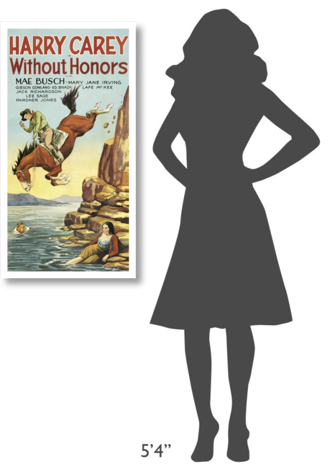 "Vintage Westerns: Without Honors" Digital Paper Print, 20"x38"