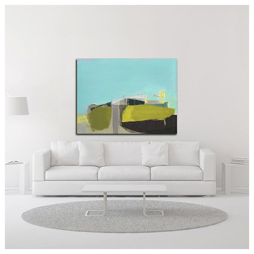 "East End Hill" by Amanda Hawkins, Print on Canvas, 24"x18"