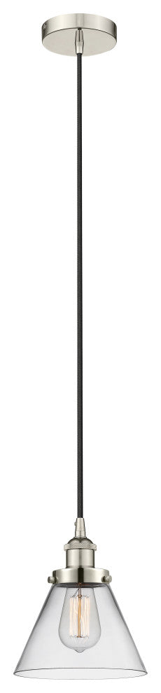 Innovations 616-1PH-PN-G42 1-Light Mini Pendant, Polished Nickel