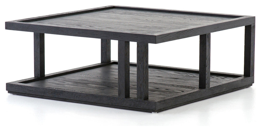 Charley Coffee Table-Drifted Black