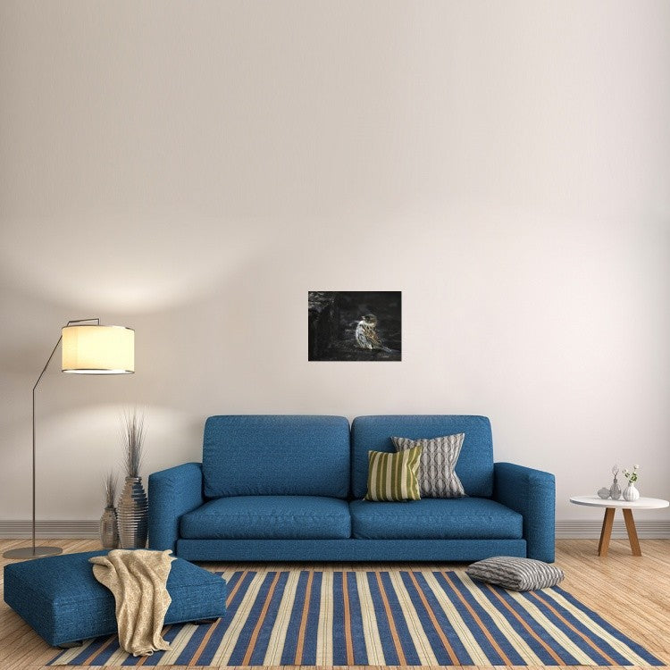 "The Wall" Stretched Canvas Giclee by Holger Droste, 24"x18"