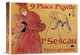 "The Photographer Paul Sescau" Canvas Giclee by Henri Toulouse-Lautrec, 16"x12"