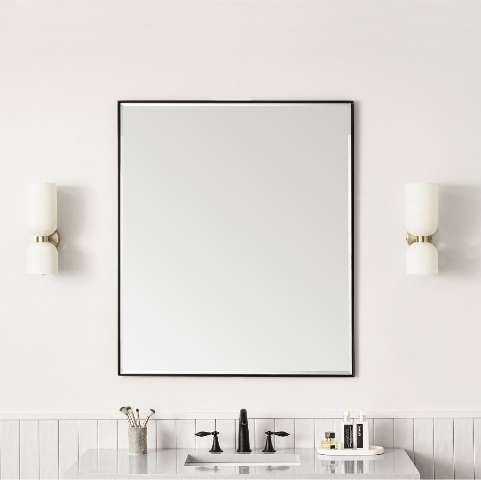 Rohe 36" Mirror, Matte Black