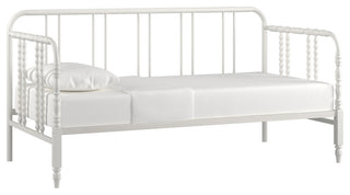 Weimar Metal Spool Daybed, White