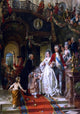 Carl Herpfer The Wedding Party, Gallery Wrapped Canvas Print, 18"x27"