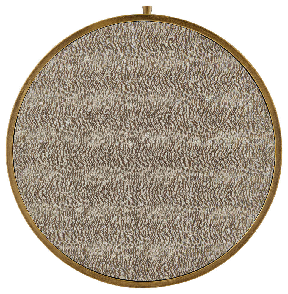 Loretta Faux Shagreen Side/ End Table