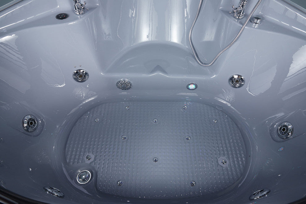 Platinum Superior Steam Shower w/ Heated Massage Bathtub Whirlpool Hot Tub Sauna