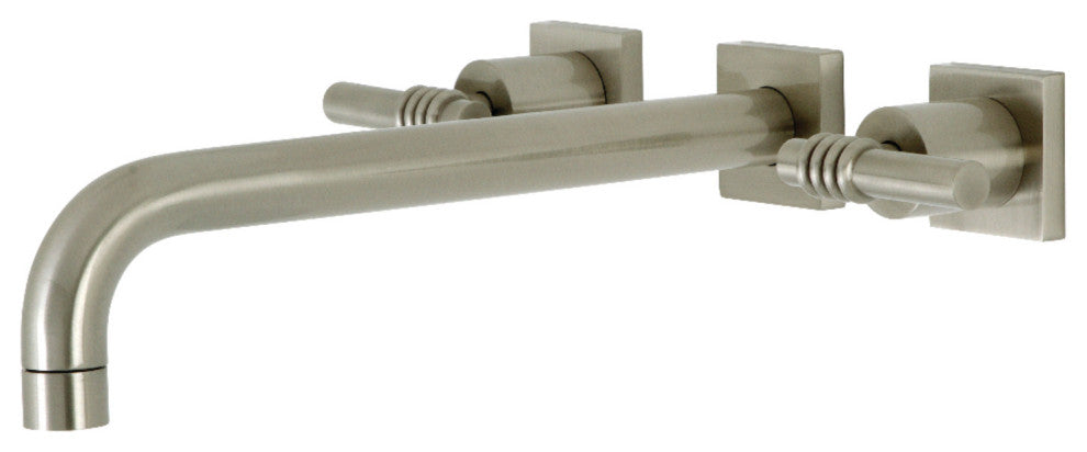 KS6058ML Wall Mount Tub Faucet, Brushed Nickel