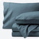 Bare Home Cotton Flannel Sheet Set, Coronet Blue, Twin Xl